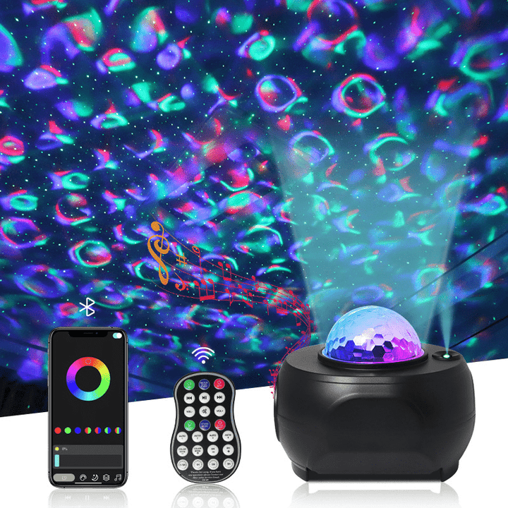 Galaxy Star Projector | 5-in-1 Bluetooth Speaker with Light Show