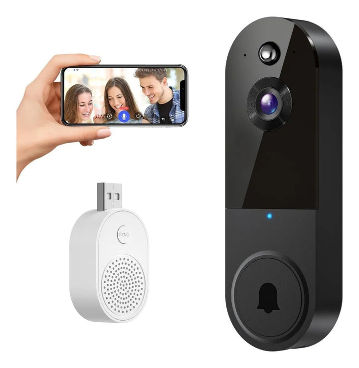 Wireless Video Doorbell Camera | AI Motion Detection 1080P