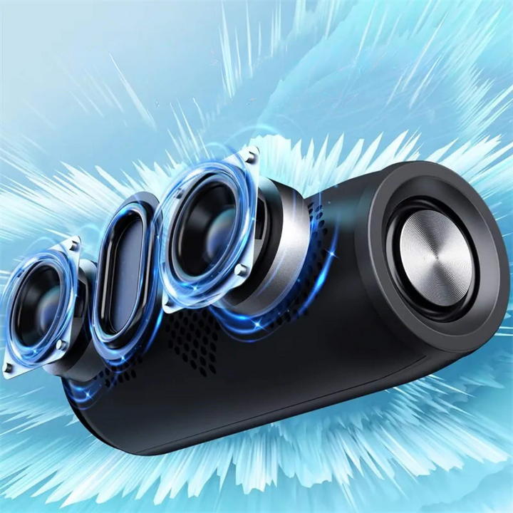 Waterproof Bluetooth Speaker | Portable Outdoor Audio with 12-Hour Battery