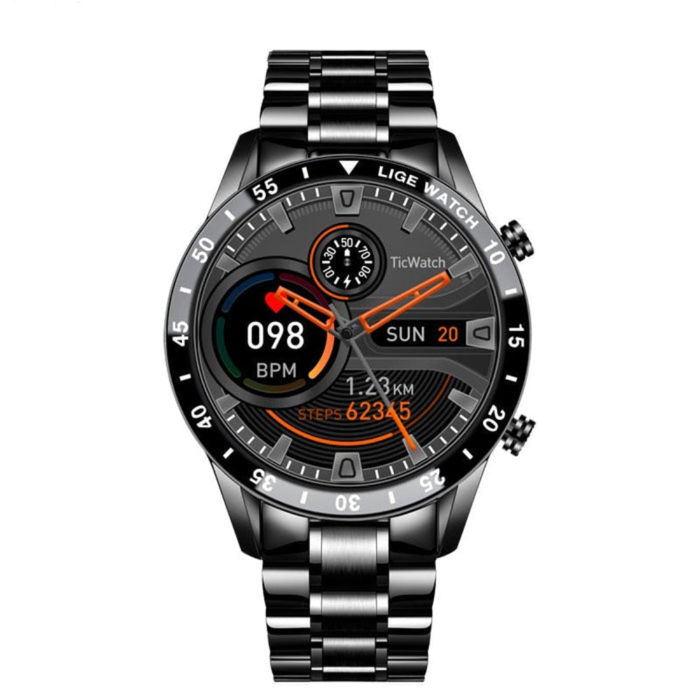 Stainless Steel Smart Watch | AMOLED Display with 4G Connectivity