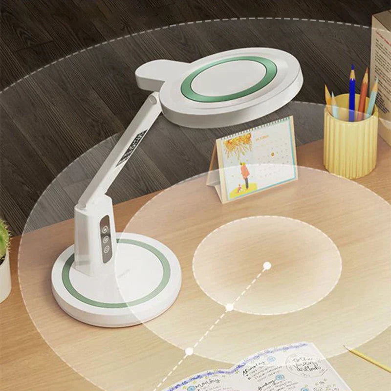 Smart LED Desk Lamp | Digital Clock Display With Touch Controls