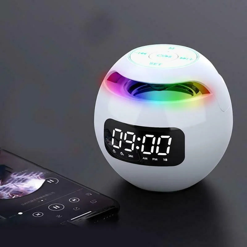 Bluetooth Alarm Clock | LED Light Show Digital Display