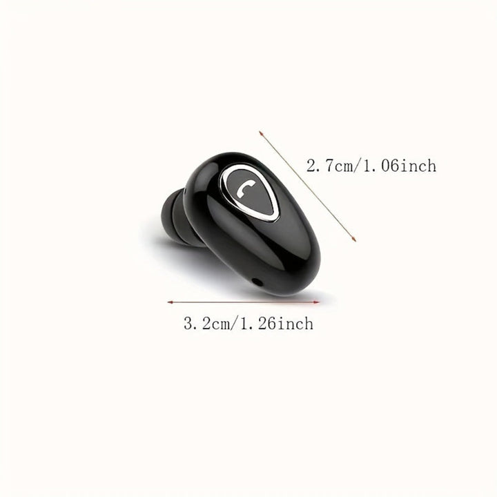 Wireless Bluetooth Earbud | Compact Single Ear Design with Clear Call Quality